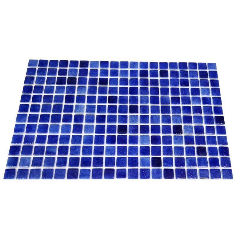 Mozaic piscina sticla Niebla Ocean suport polybond 2.5x2.5 cm cutie 2mp