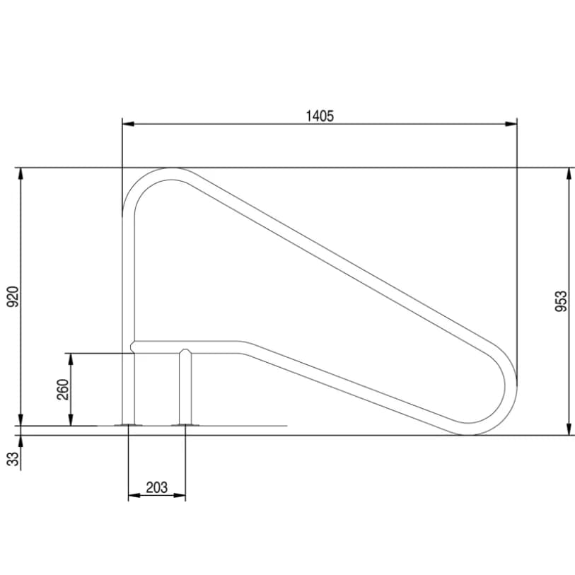 Mana curenta BPFE1401 cu flanse inox AISI-316 Hayward - imagine 3