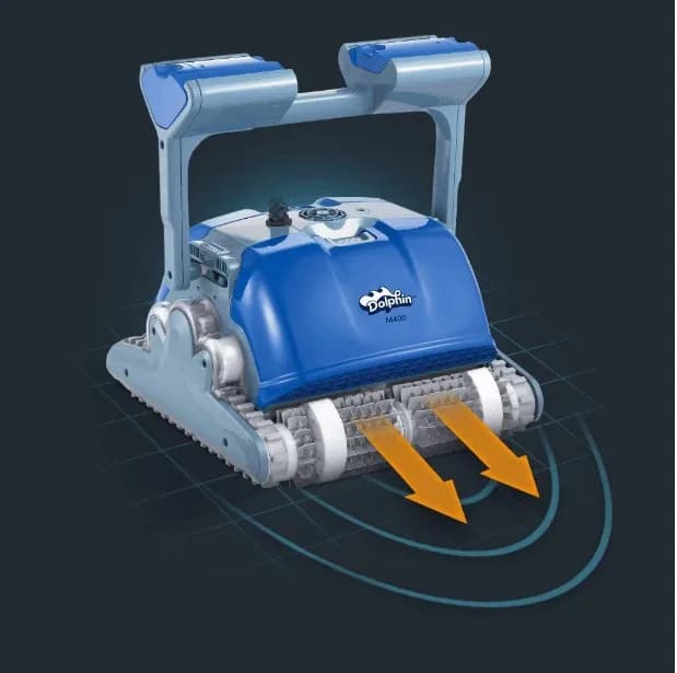 Robot pentru curatarea piscinei Maytronics Dolphin Supreme M400 - imagine 6