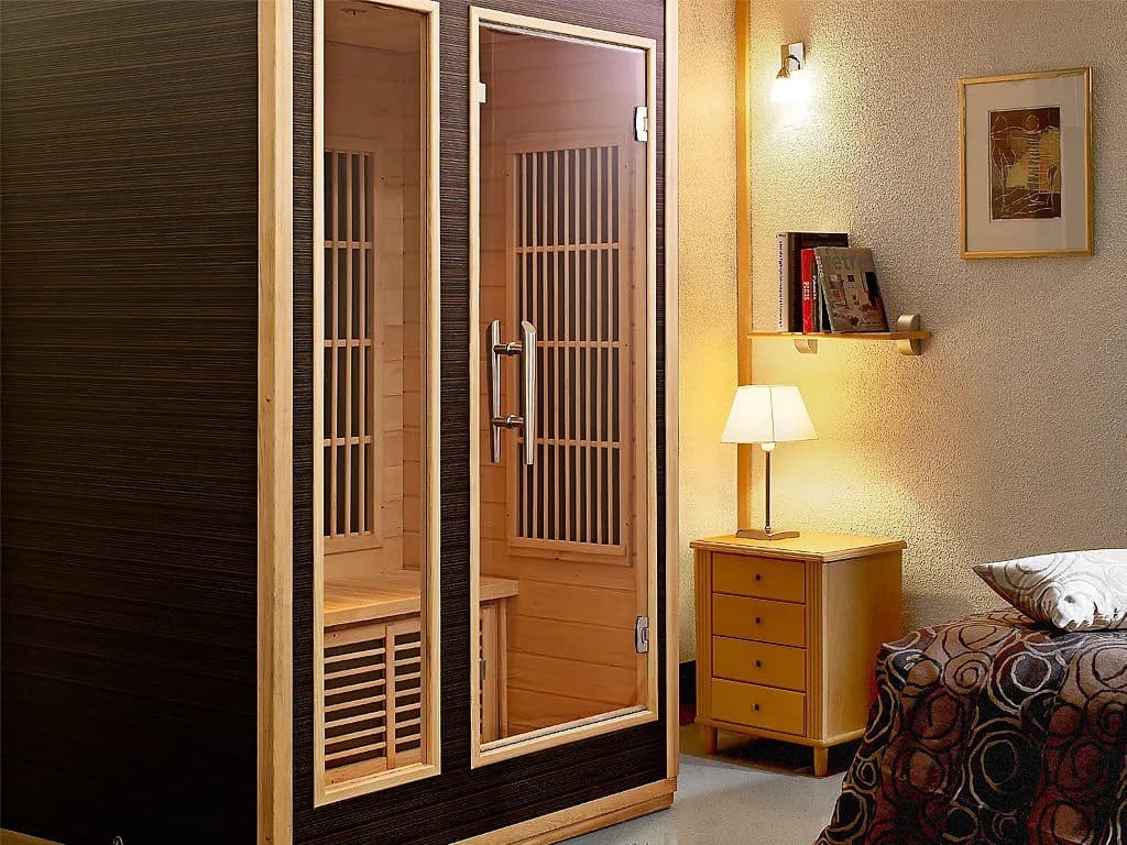 Cabina sauna Radiant 120 x 105 - imagine 3