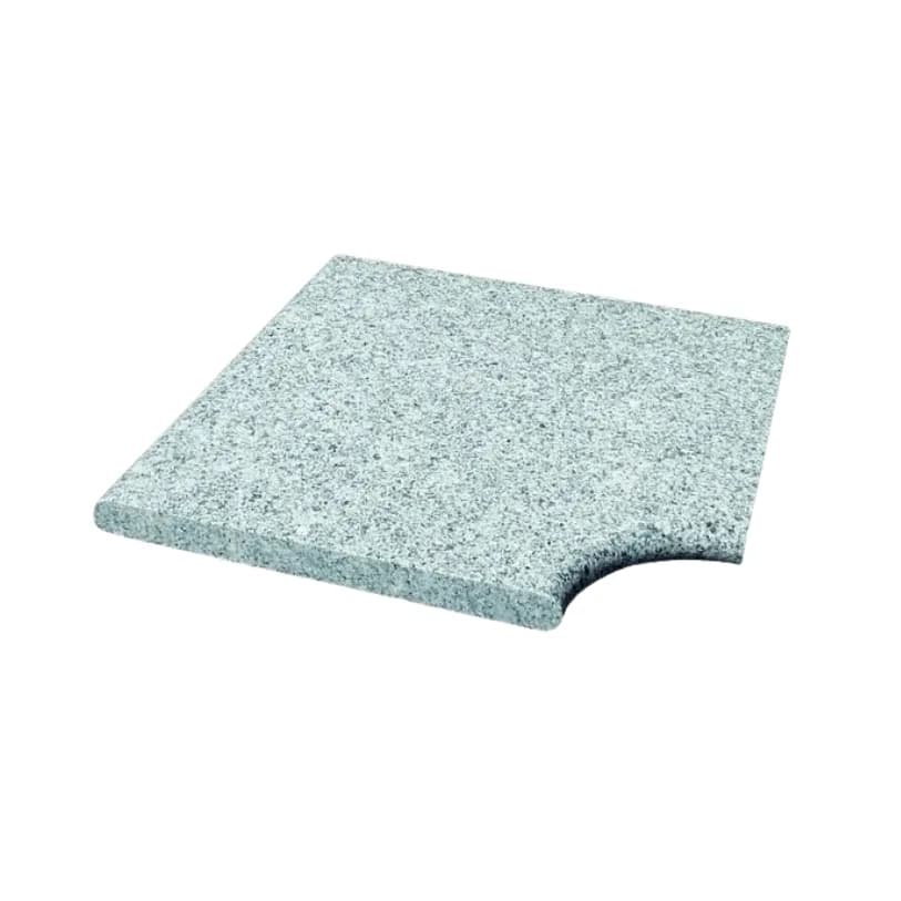Bordură dreaptă granit antislip Silver 100 x 23 x 3 cm - imagine 3