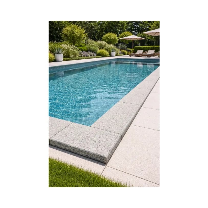Bordură dreaptă granit antislip Silver 100 x 23 x 3 cm - imagine 4