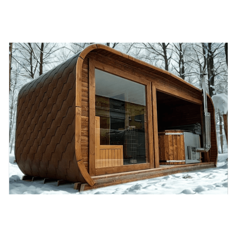 Modul SPA 2in1-Sauna si Ciubar