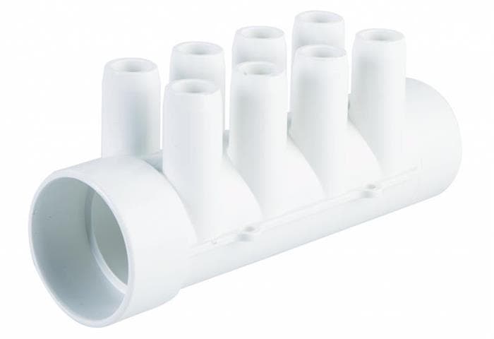 Distribuitor apa D50 cu 8 iesiri D20