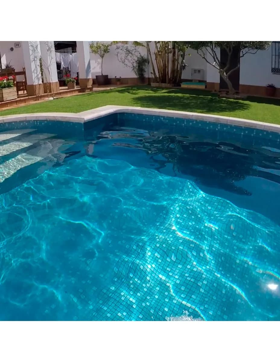 Liner Elbtal Pearl Silver Lagoon 165 cm - imagine 3