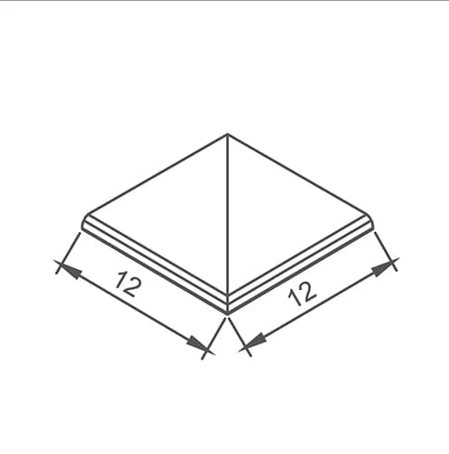 Colt exterior gresie antiderapanta 12.5x25 cm - imagine 2