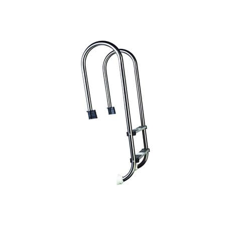 Scara SLIM din inox pentru piscina cu 2 trepte antiderapante