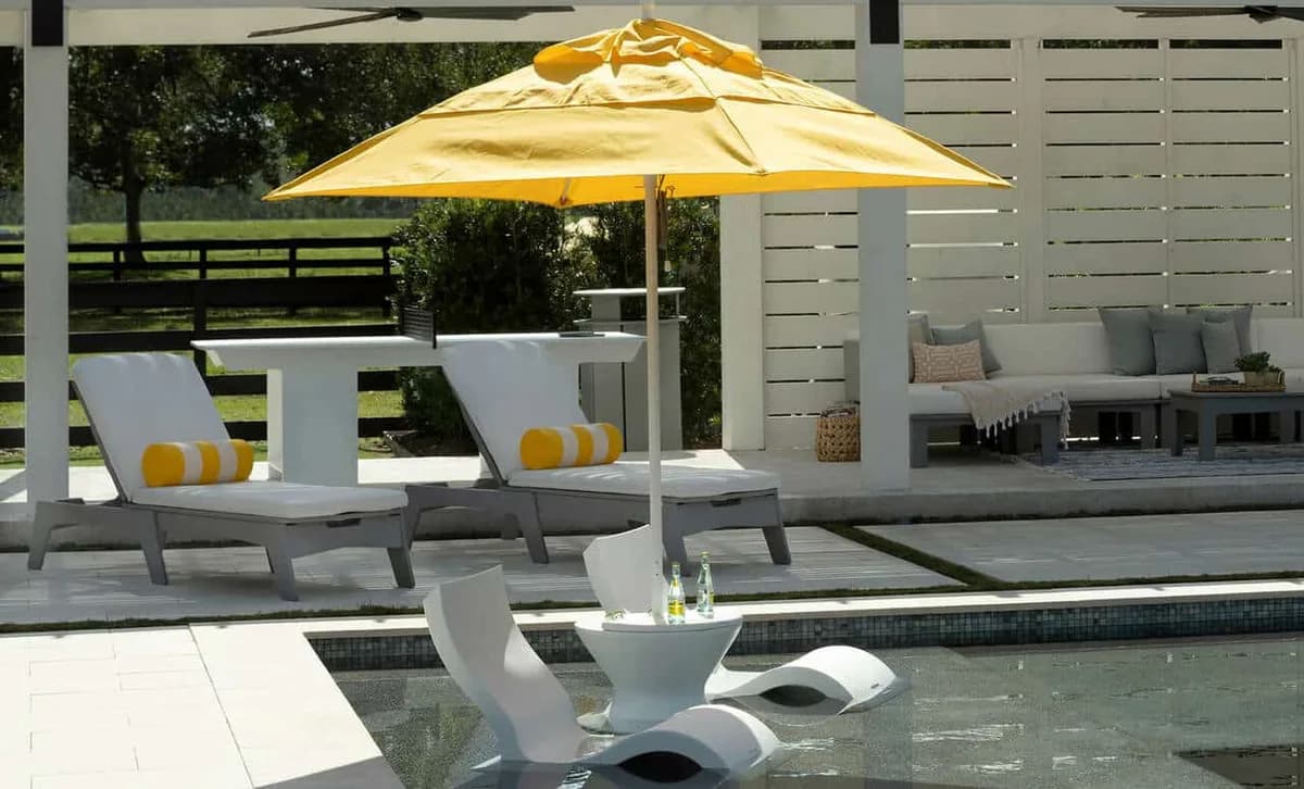 Sezlong PREMIUM pentru interior piscina, model LOWBACK - imagine 3
