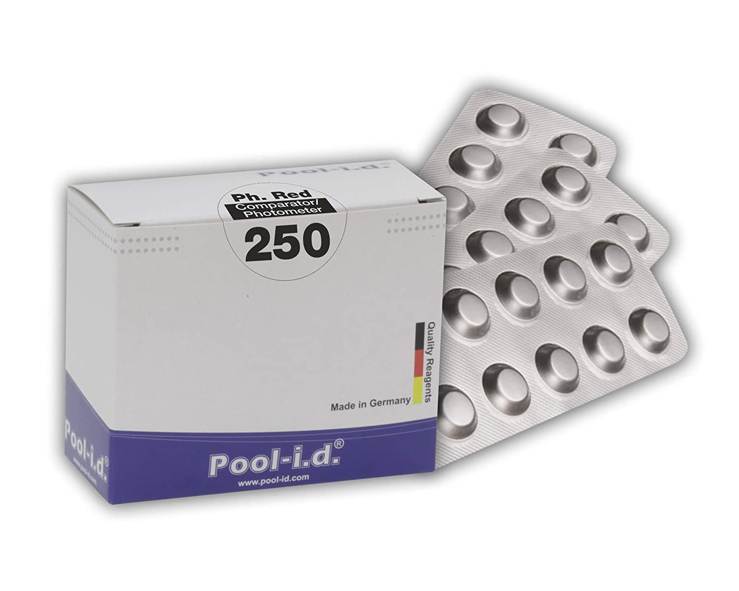 Rezerva tester fotometric Pool Lab Ph Phenol Red 250 tablete