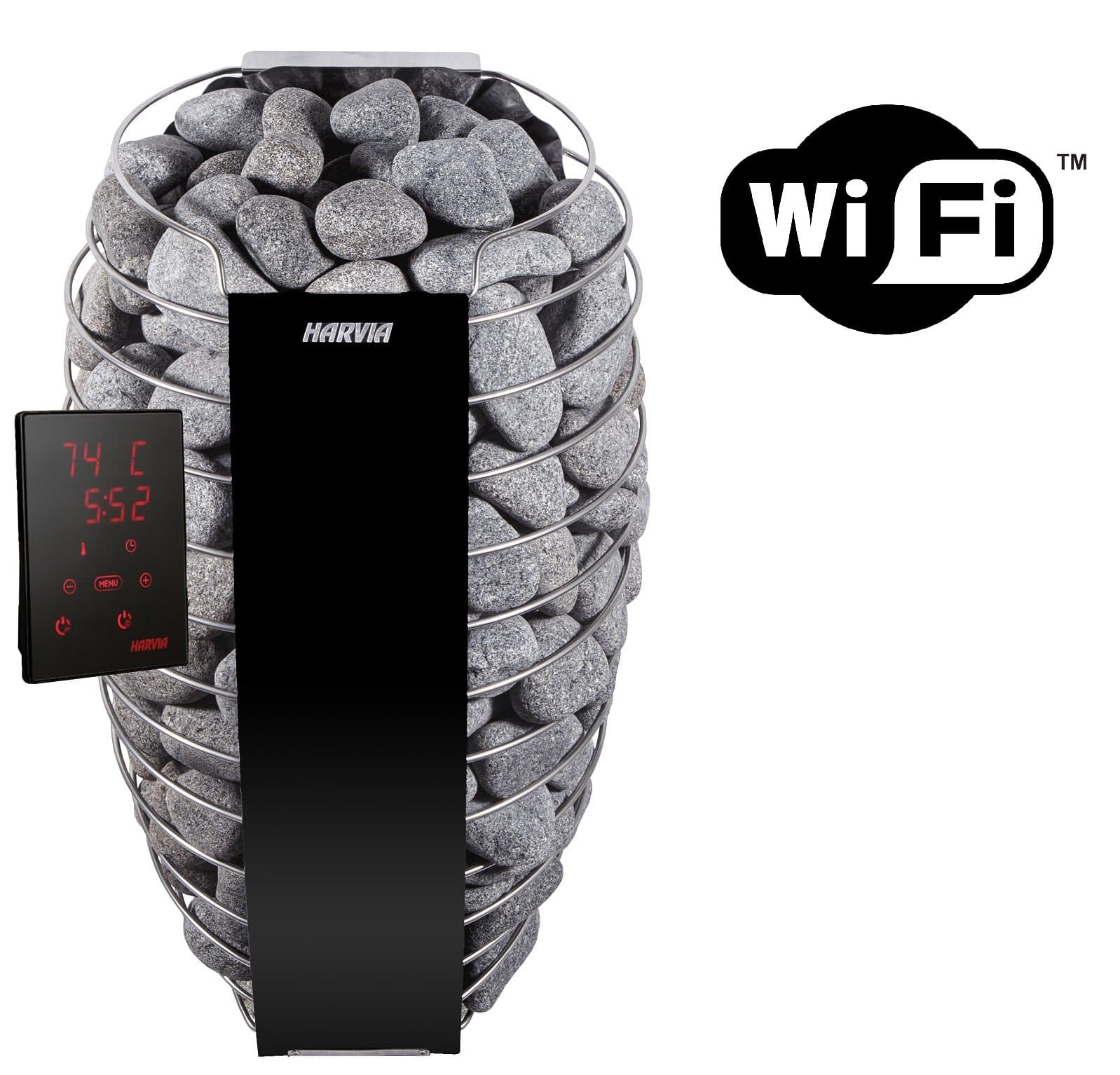 Incalzitor sauna HARVIA Spirit SP60XW, 6.0kW cu panou de control Xenio WiFi