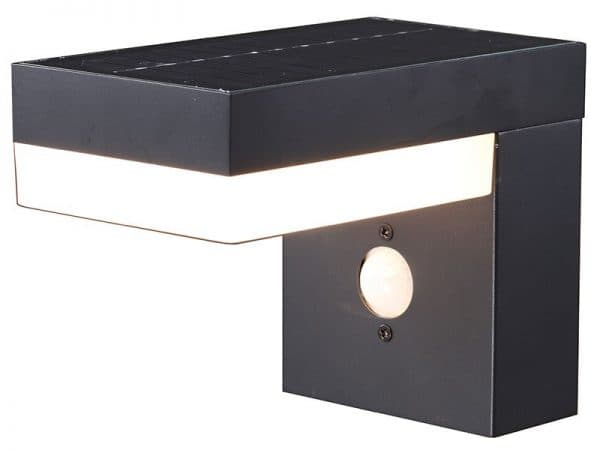 Lampa de perete solara pentru exterior cu senzor ROMA