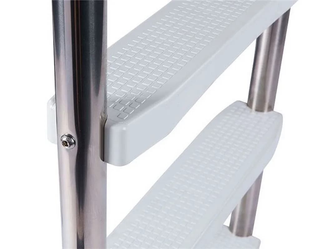 Scara SLIM din inox pentru piscina cu 2 trepte antiderapante - imagine 5