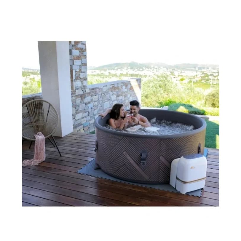 Mini piscina spa MSpa Mono ECO jacuzzi gonflabil 8 locuri - imagine 4