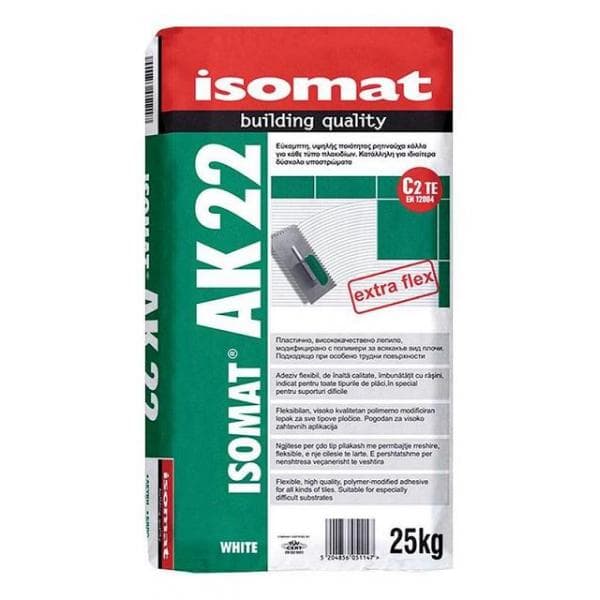 Adeziv Isomat AK 22 Alb, 25Kg