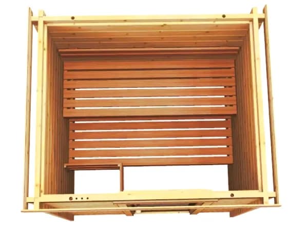 Sauna Finlandeza LOKI 198x168x211cm - imagine 5