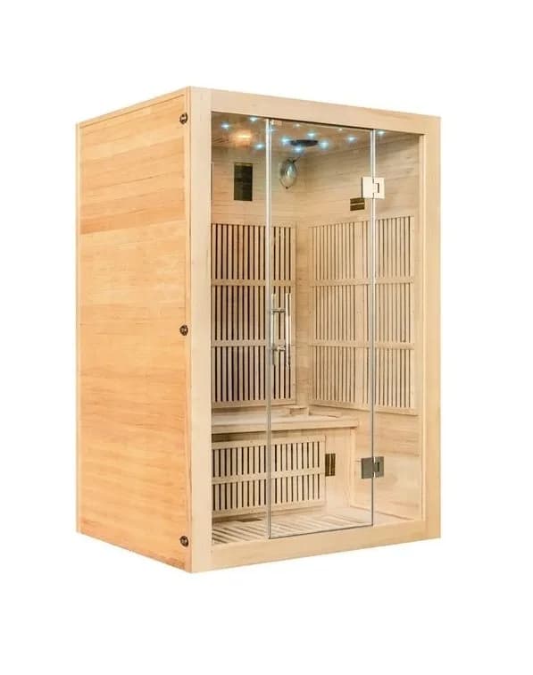 SAUNA INFRAROSU KAISA 130 x 105 x 190 cm - imagine 2