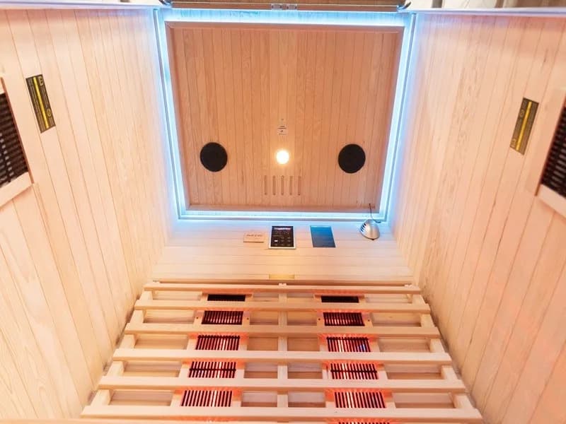 Sauna infrarosu ELVI 120x100x195 cm - imagine 4