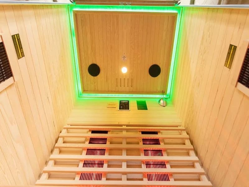 Sauna infrarosu ELVI 120x100x195 cm - imagine 5