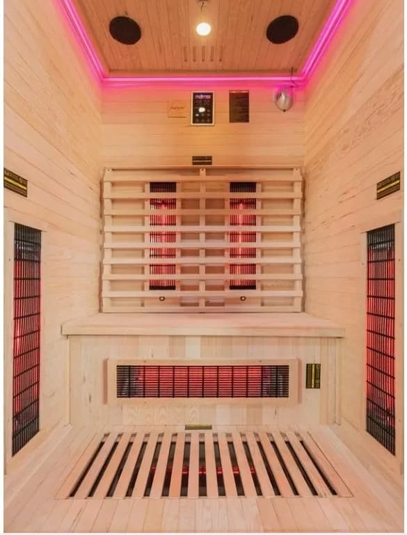 Sauna infrarosu ELVI 120x100x195 cm - imagine 7