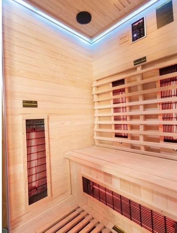 Sauna infrarosu ELVI 120x100x195 cm - imagine 8