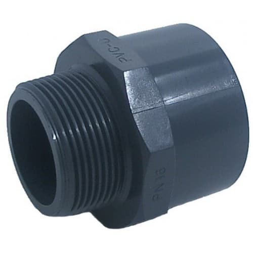 Adaptor - Niplu mixt PVC D25-32X 3/4'' filet exterior