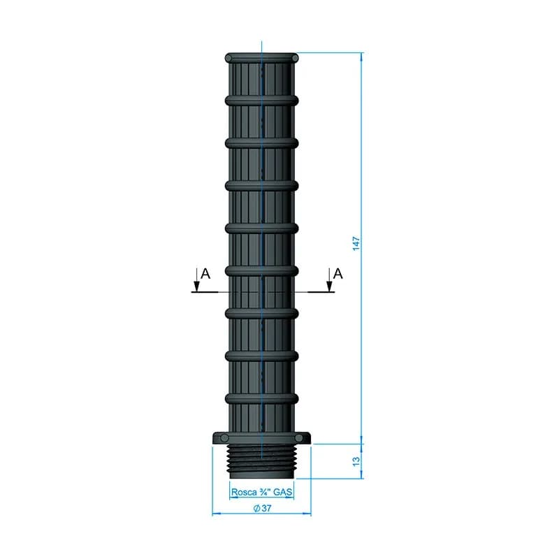 Set crepine brațe colectoare ¾" 160 mm AstralPool - imagine 2