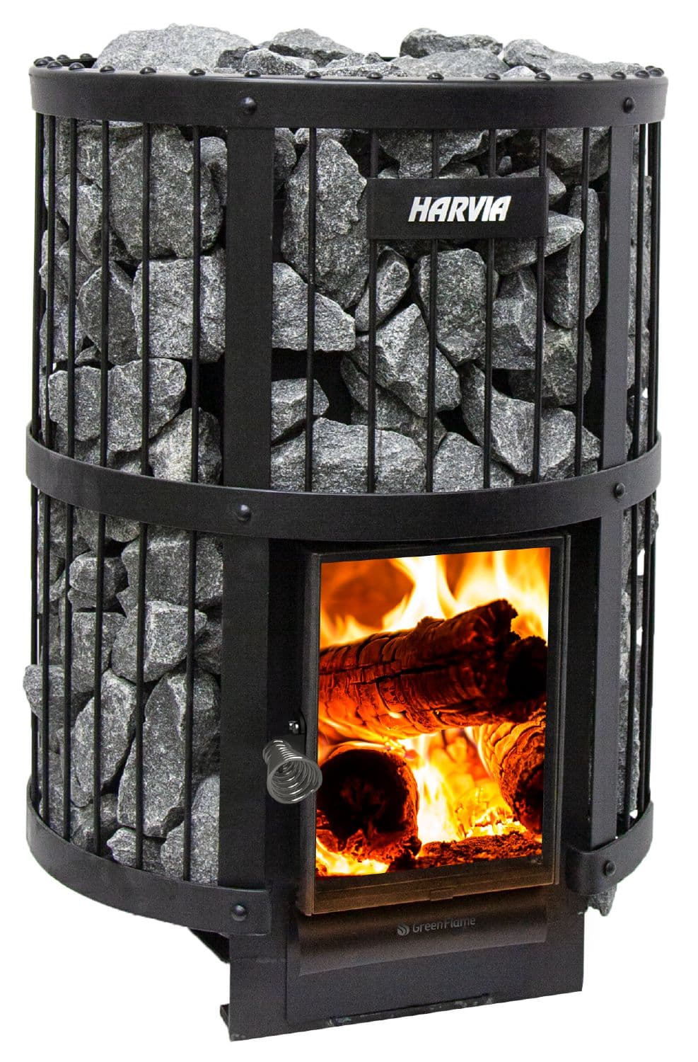 Incalzitor sauna pe lemne Harvia Legend 240 GreenFlame black