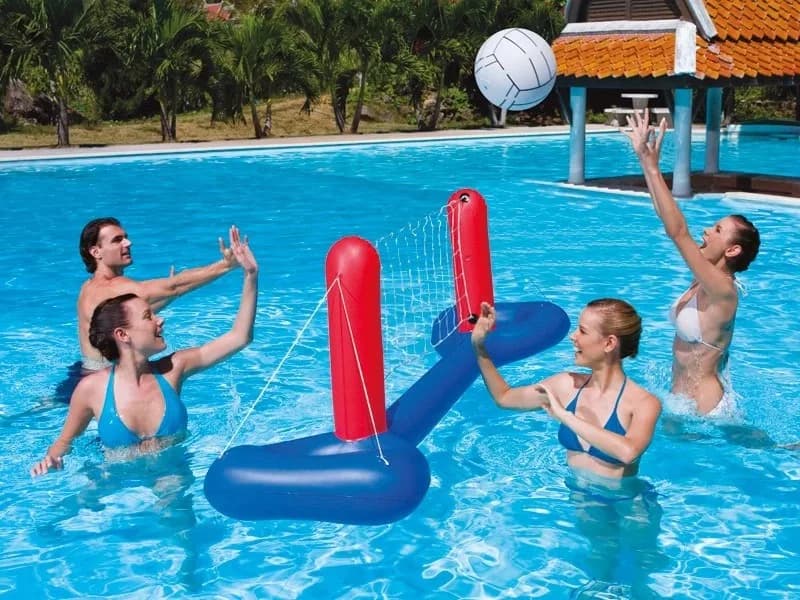 Set volei gonflabil pentru jocuri acvatice - imagine 2