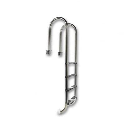 Scara SLIM din inox cu 4 trepte antiderapante
