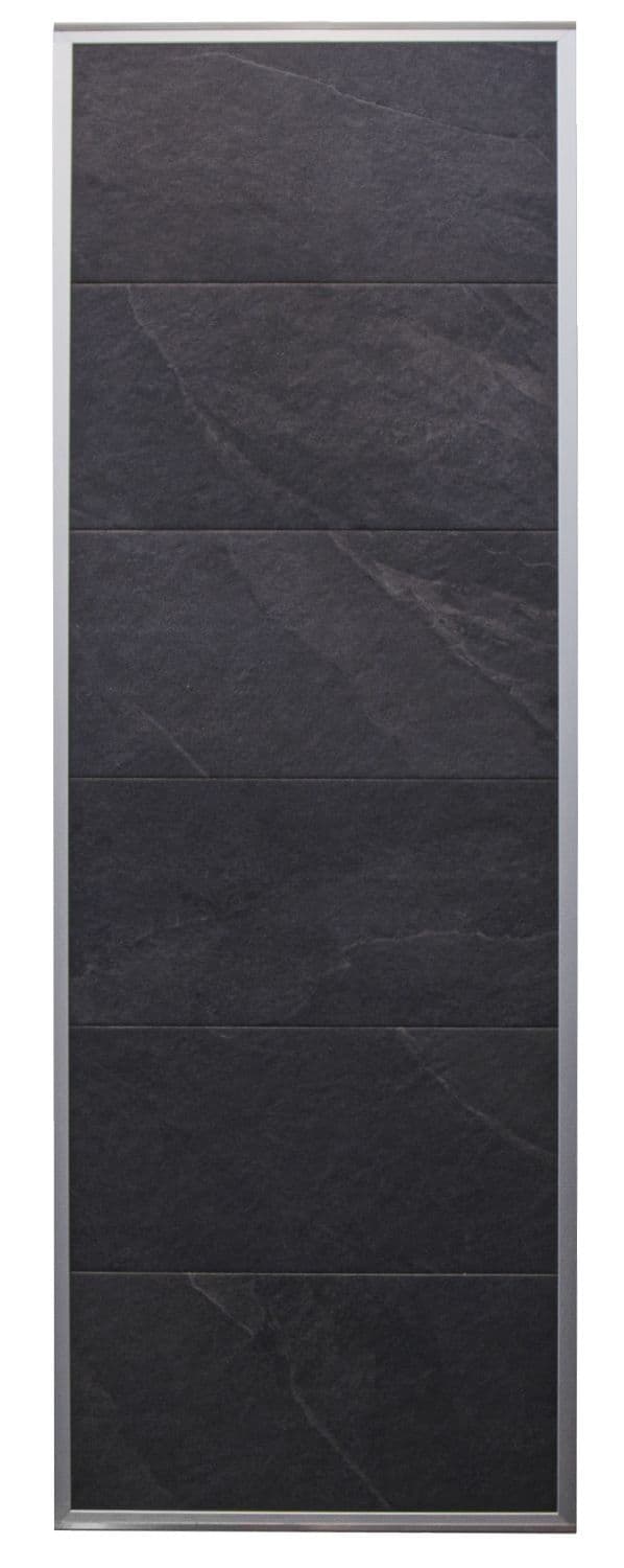 Protectie perete cu piatra decorativa sauna Harvia Stone Wall 1824 x 634 mm cu rama gri