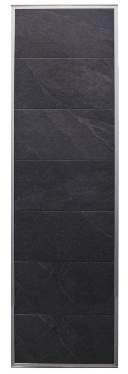 Protectie perete cu piatra decorativa sauna Harvia Stone Wall 2123 x 634 mm cu rama gri