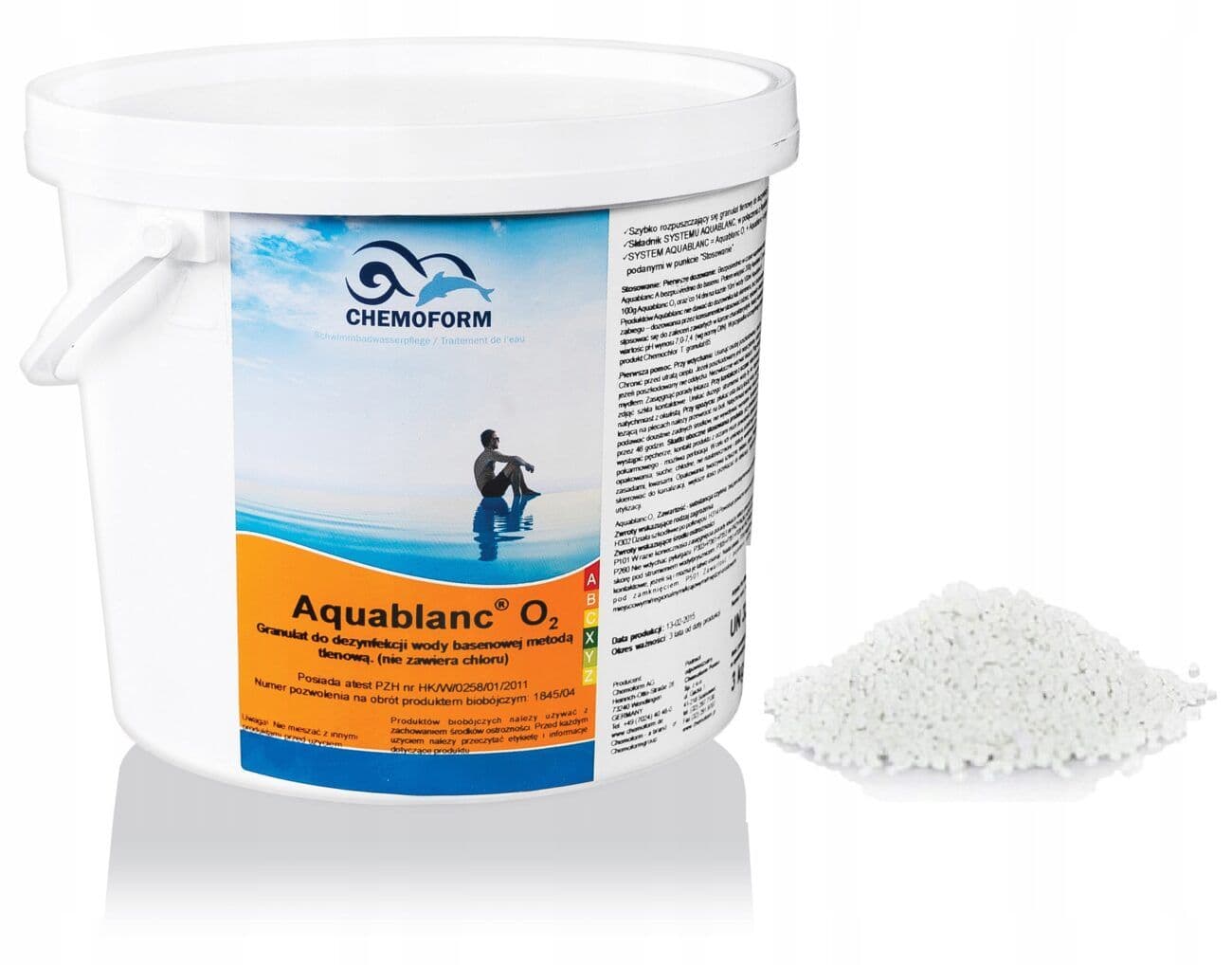 Oxigen Aquablac O2 granulat Chemoform 5kg