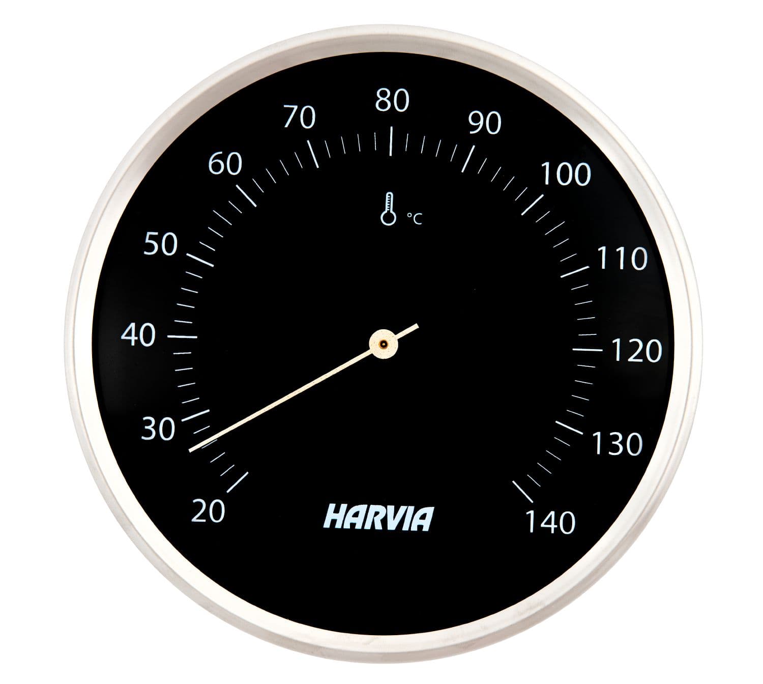 Termometru sauna Harvia 160 mm black, steel