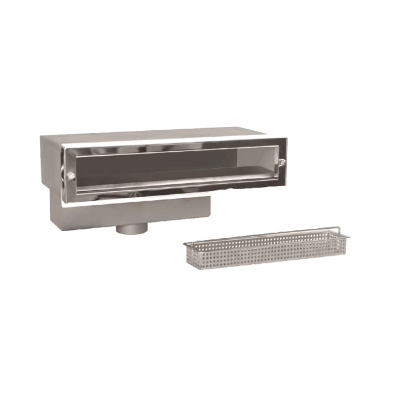 Skimmer slim inox aisi316 pentru beton