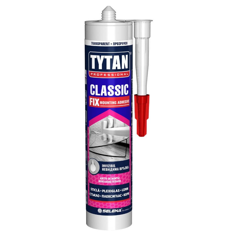 Adeziv pentru motaj caramida Himalaya Tytan Fix 290ml transparent