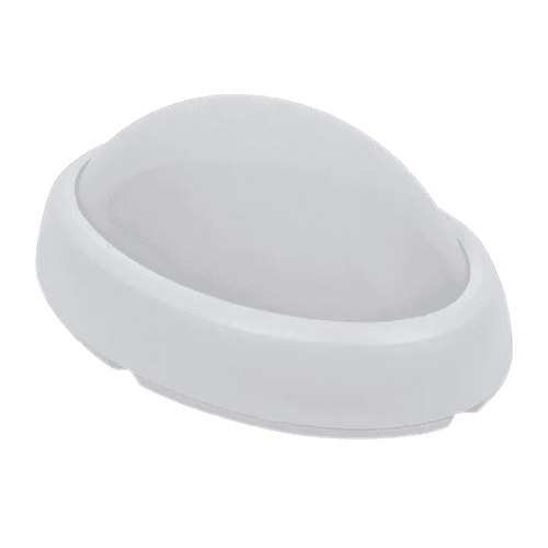 Lampa Ovala pentru sauna umeda, 230v, 12w, IP65, Alb Rece
