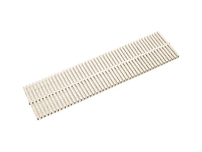 Gratar ABS crem cu fir din otel inoxidabil latime 25 cm
