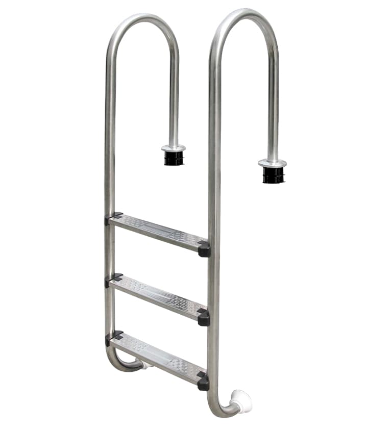 Scara dreapta AISI-316 Lux cu 3 trepte