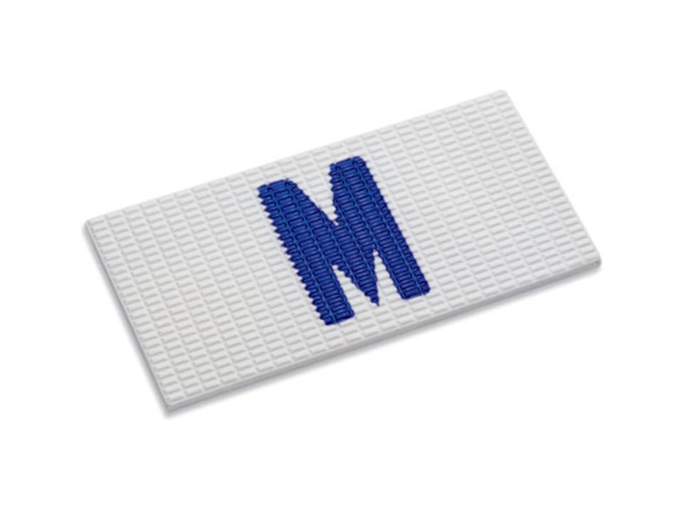 Marcaj litere albastru Coblat din gresie antiderapanta 12.5x25