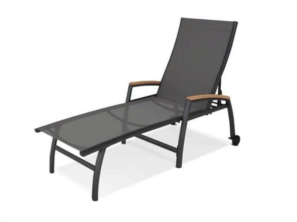 Sezlong pentru gradina ANGLA DELUXE 169x84x114cm
