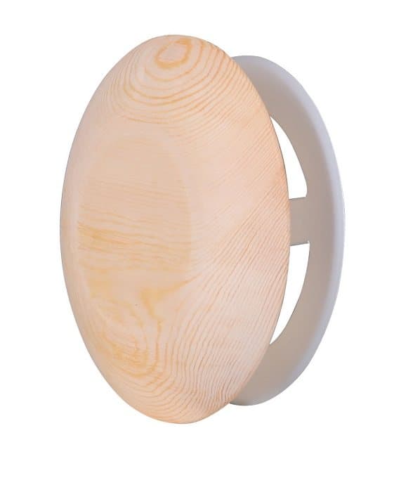 Valva aerisire sauna din Pin