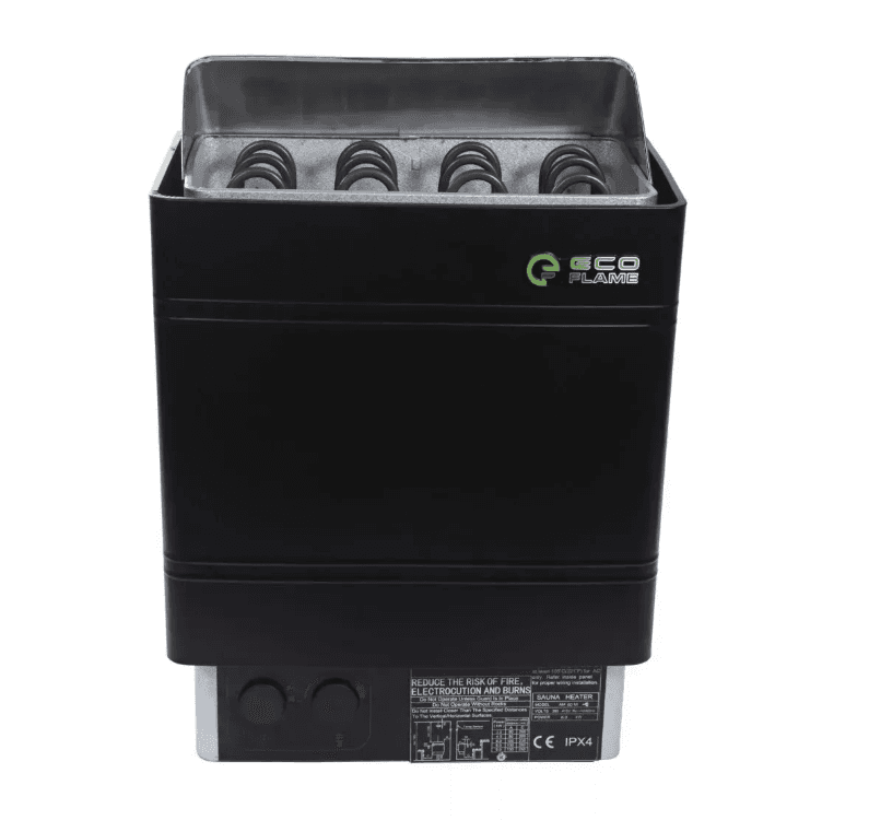 Incalzitor electric pentru sauna EcoFlame 6 kw comanda exterioara