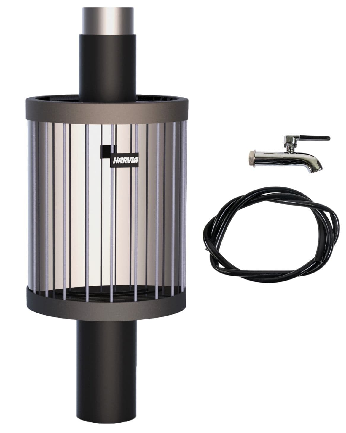 Boiler apa pentru sobe pe lemne Harvia Legend 25L black