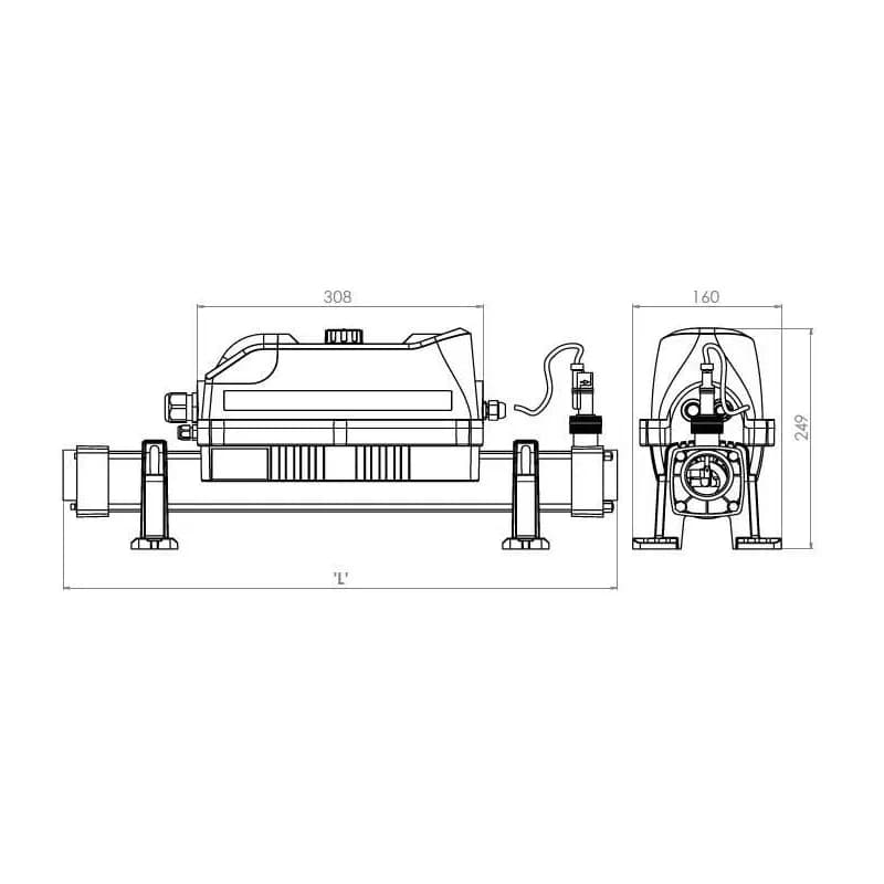 Incalzitor electric titan 6kW Evolution 2 Digital - imagine 4