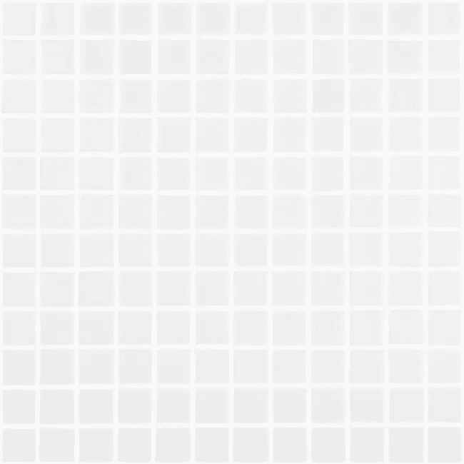 Mozaic de sticla Liso Blanco
