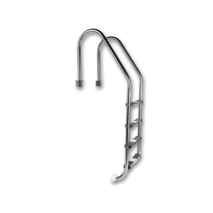 Scara STANDARD din inox pentru piscina cu 4 trepte antiderapante