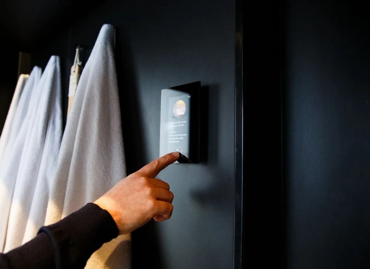 Panou digital de comanda sauna Harvia Fenix WIFI COMBI - imagine 3