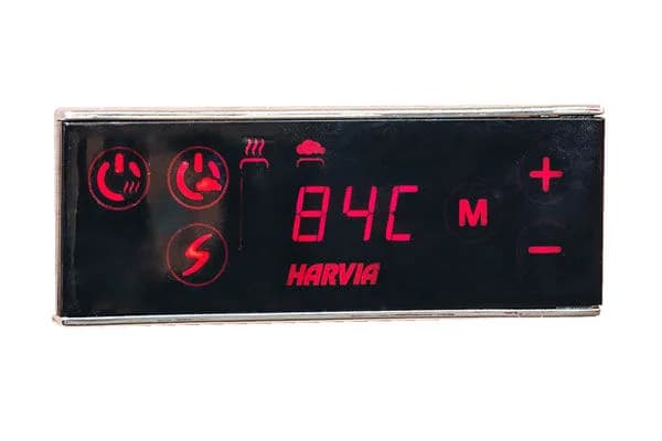 Incalzitor sauna Harvia Forte AFB6, 6.0 kW Black cu panou comanda - imagine 2