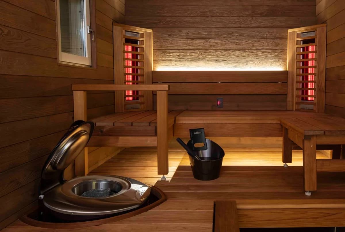 Incalzitor sauna Harvia Forte AFB6, 6.0 kW Black cu panou comanda - imagine 8