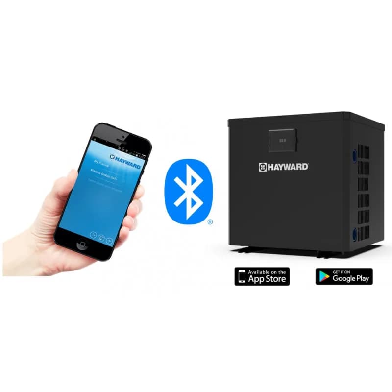 Pompa caldura Hayward Micro, Bluetooth 2.5 kW volum max. 15 mc - imagine 2